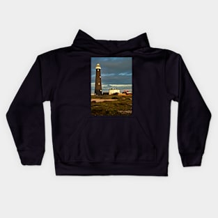 The Old Lighthouse at Dungeness Kids Hoodie